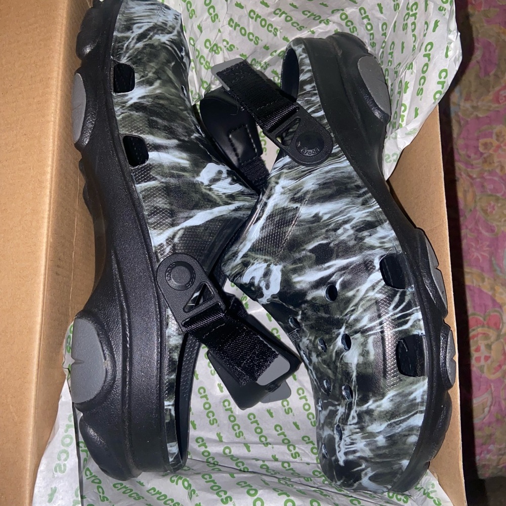 Crocs Mossy Black All Terrian